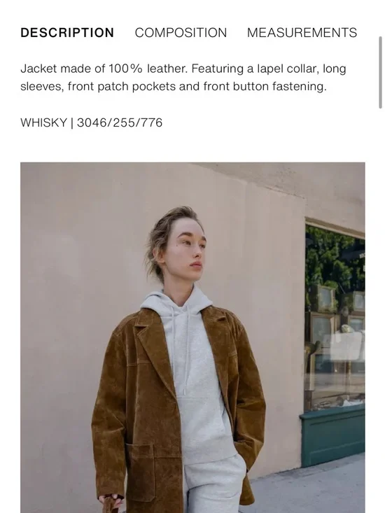 Zara NWT 100% leather long jacket 3046/255 - Picture 14 of 15